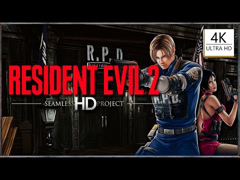 RESIDENT EVIL 2 SEAMLESS HD PROJECT || LEON-B || ULTRA HD 4K 60fps