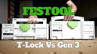 Festool Systainer T-Lock Vs Gen 3