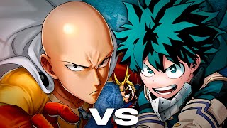 Cover art for Saitama vs Izuku Midoriya. Épicas Batallas de Rap del Frikismo S2 | Keyblade