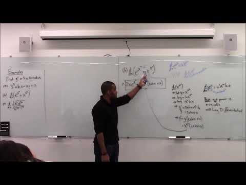 Math 1203-R03 Lecture 17 - Log Differentiation and L'Hôpital's Rule