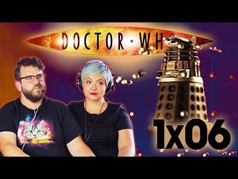 AMERICANS WATCH DOCTOR WHO - 1x06 "DALEK" | HUSBAND'S FIRST TIME WATCHING | REACTION + COMMENTARY
