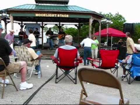 Dancing To Bluegrass Music at the 2010 Clack Mountain KY Festival.wmv