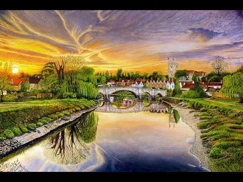 Thumbnail of Aylesford Sunset Oil Painting Thumbnail of Aylesford Sunset Oil Painting