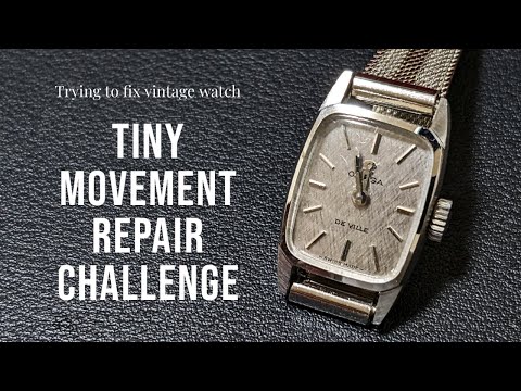 Vintage Omega De Ville Maintenance -  Caliber 485