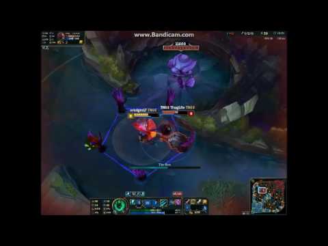 Thresh Q + Sion R Funny Video ^^ League Of Legends