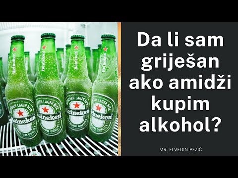 Da li sam griješan ako amidži kupim alkohol? - mr. Elvedin Pezić