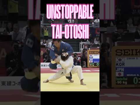 How to do an unstoppable Tai-otoshi | Sunny & Kite | #shorts #bjj #mma #judo