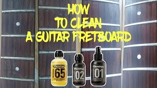Video thumbnail for How to Clean a Guitar Fretboard (Dunlop 65, Dunlop 02, Dunlop 01) by Человек и Микрофон