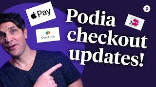 Podia checkout updates