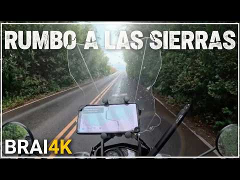 ¡RUMBO A LAS SIERRAS! La 190cc a prueba en RUTA LARGA #xr190l  (Visito a mi NOVIA y AMIGOS)
