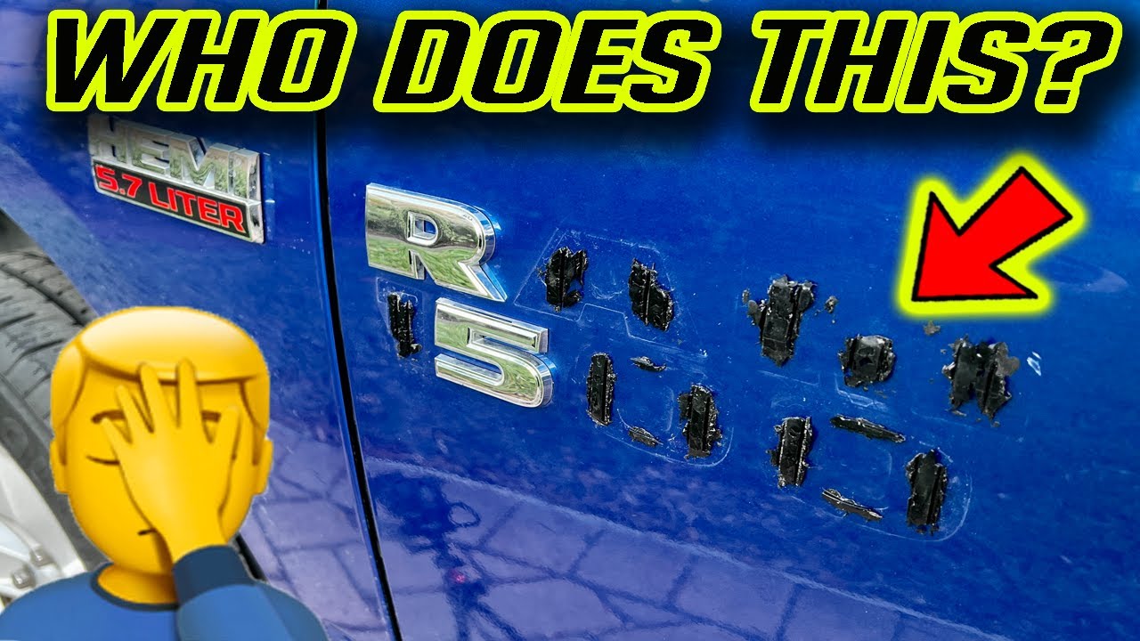 Removing Silicone RTV From Paint | Car Detailing Nightmare