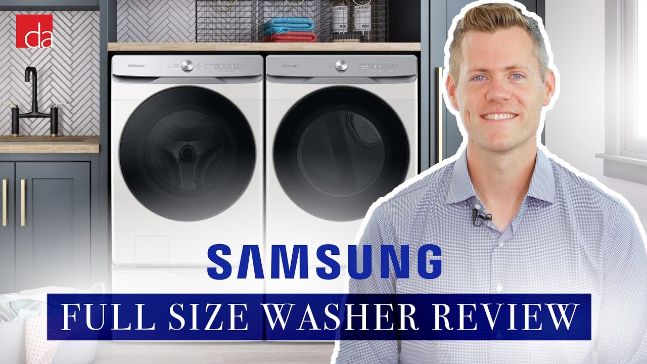 Samsung 5.0 cu.ft. Front Loading Washer with OptiWash™ WF50A8800AV/US