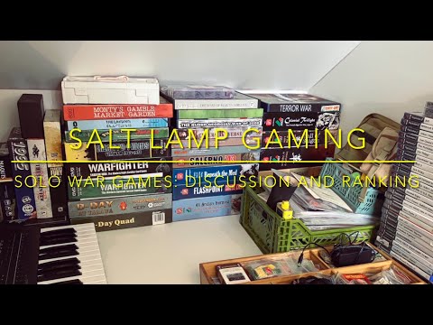 Solitaire wargames. Discussion, thoughts, ramble and Top 10 Ranking. - YouTube