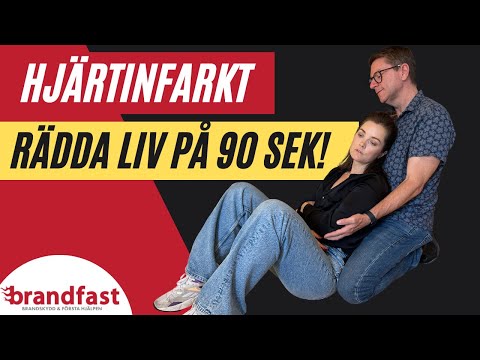 Hjärtinfarkt, lär dig symtom och agerande på 90 sekunder!