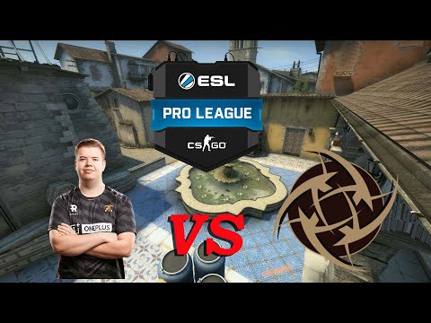 JW POV (fnatic) vs NiP / inferno / 31-17 / ESL Pro League Season 12