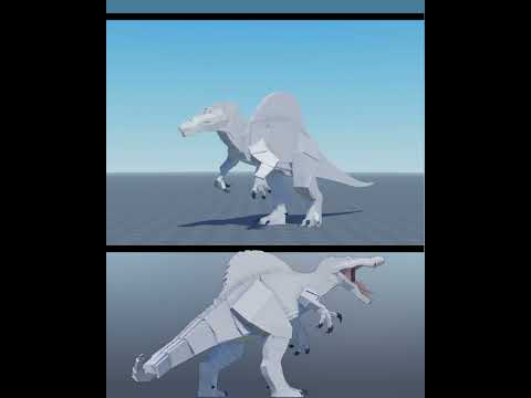 SPINOSAURUS REMODEL! | Jurassic Blocky #dinosaur #jurassicblocky #development #roblox