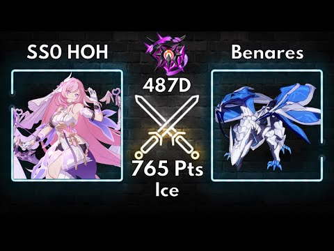 HI3 SEA EX Abyss | Nirvana 487D Ice Benares 765 Pts [ SS0 HOH, SSS JK, SS ] 3* Ely
