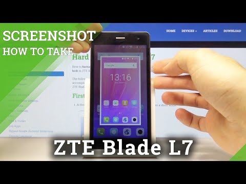 How to Take Screenshot in ZTE Blade L7 – Capture Screen