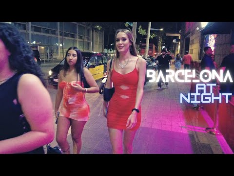 Barcelona nightlife, clubs, vlog, walk | Summer 2022