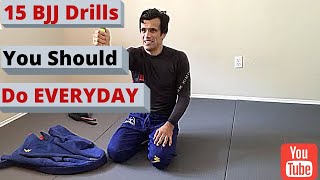 15 BJJ Drills you should do EVERYDAY | Cobrinha BJJ