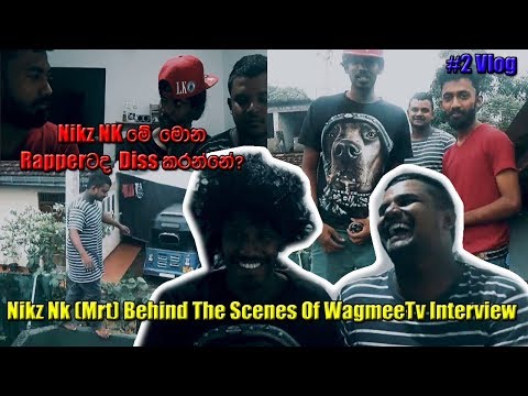 Nikz Nk (Mrt) Behind The Scenes Of WagmeeTv Interview #2 Vlog