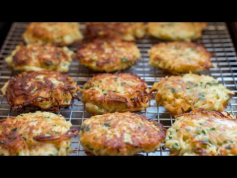 Crispy and Tender Potato Latkes (AKA Potato Pancakes or Potato Fritters) Recipe - EatSimpleFood.com