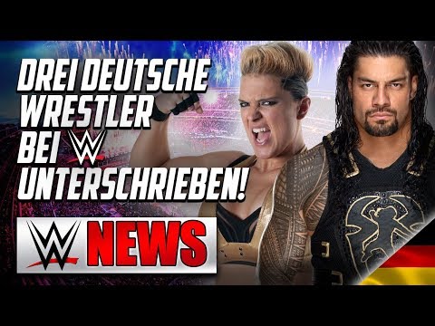 Drei deutsche Wrestler bei der WWE unterschrieben!, Infos zu Roman Reigns | WWE NEWS 18/2019 Video