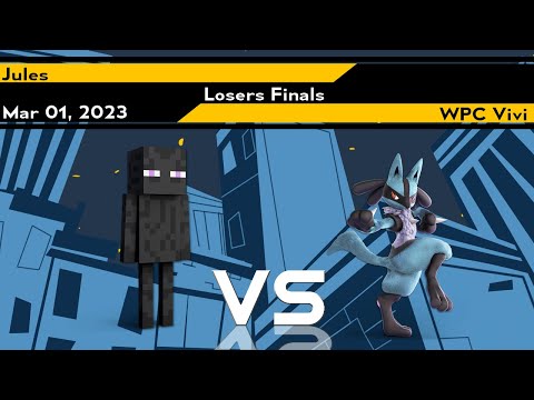 Xeno282 Losers Finals - Jules (Steve) vs Vivi (Lucario) - SSBU Ultimate Tournament