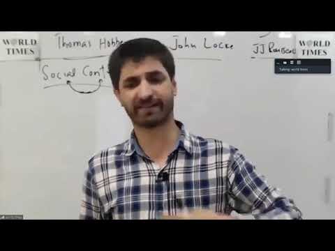 CSS POLITICAL SCIENCE LECT 06 HOBBES LOCK AND ROSSUWE BY SIR ALI NAQVI