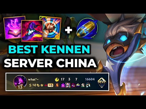 Kennen Wild Rift China - Build Runes Guide Patch 6.3g - Gameplay Kennen Season 19