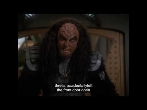 DS9: Martok on Pets and Marriage