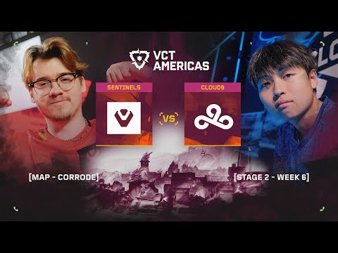 SEN vs. C9 - VCT Americas Stage 2 - Playoffs D2 - Map 1