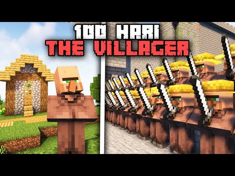 100 Hari Minecraft The Villager