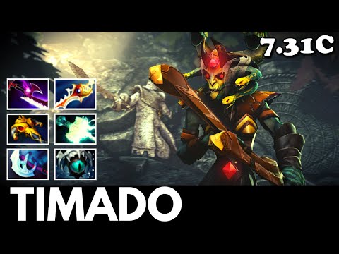 😱 TIMADO MEDUSA INCONTROLABLE DOTA 2 7.31C GAMEPLAY
