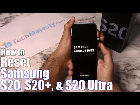 How to Reset Samsung Galaxy S20, S20+, & S20 Ultra 5G - Hard Reset & Soft Reset (Factory Settings)