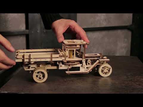 Ugears 3D Mechanical Puzzle Model | Truck UGM-11 | STEM Learning Puzzle for Kids | Construction Set