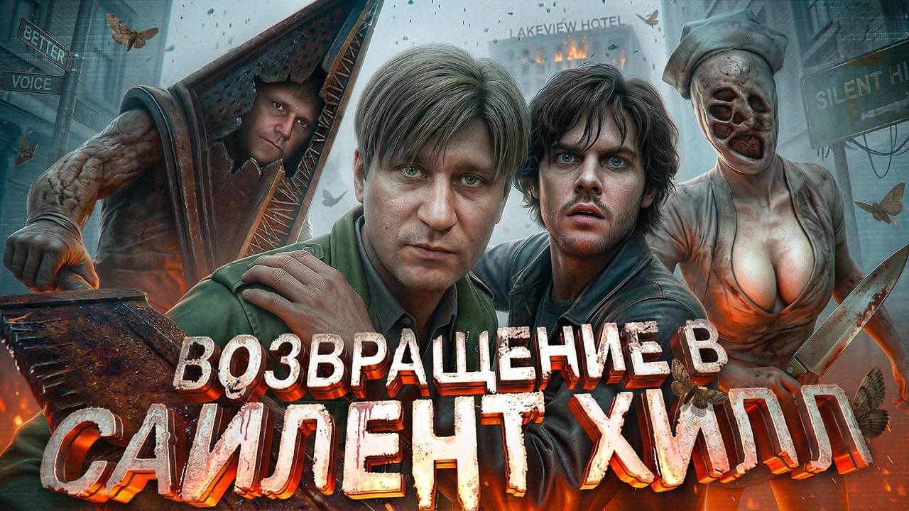 Возвращение в Сайлент Хилл - ТРЕШ ОБЗОР на фильм