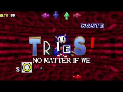 FNF VS Sonic Exe Rewrite ROUND 2 Trinity Encore Best Part Loop 1 Hour