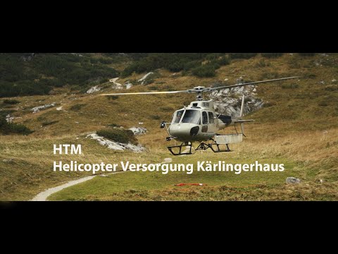 HTM Helicopter Versorgung Kärlingerhaus