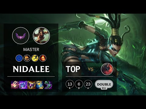 Nidalee Top vs Aatrox - EUW Master Patch 12.5