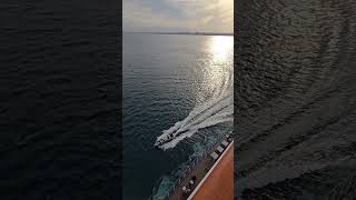 How small this boat looks compared to Star Princess | Prince Cruise Line | Star Princess Review 2026