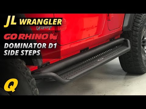 Go Rhino Dominator D1 Side Steps Review for Jeep Wrangler JL