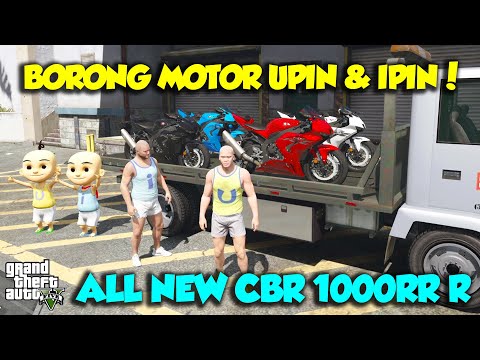 SULTAN UPIN IPIN BORONG MOTOR HONDA CBR 1000RR R 2022 - GTA V MOD SULTAN UPIN IPIN EPISODE SPESIAL