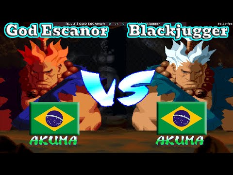 Street Fighter Alpha 2: God Escanor Vs [LND]Blackjugger - FT10