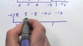 Factoring 4th Degree Polynomials with Synthetic Division