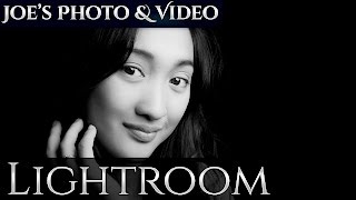 Low Key High Contrast Black & White Portrait Retouching | Lightroom 6 & CC Tutorial