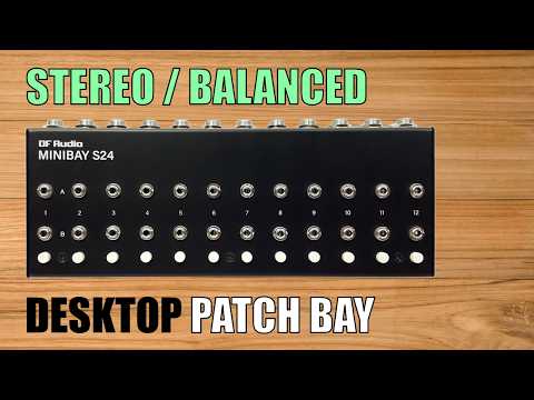 DF Audio MINIBAY S24 24-Point TRS Audio Patchbay image 5