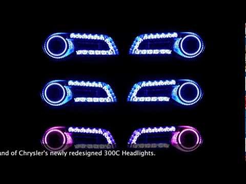 2011 Chrysler 300C ORACLE ColorSHIFT 2.0 Headlight Halo Kit