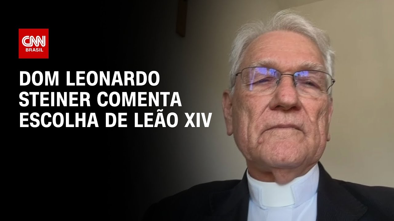 Cardeal brasileiro que participou do conclave comenta escolha de Leão XIV | LIVE CNN