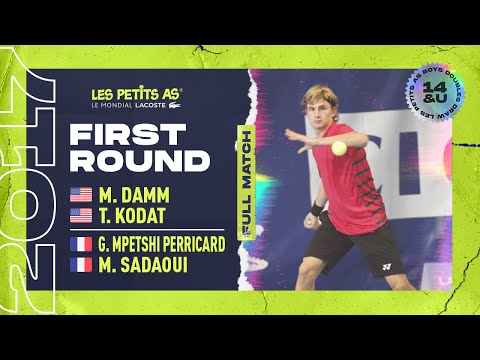 Les Petits As 2017 | Boys Doubles 1st Round | Damm/Kodat vs. Mpetshi Perricard/Sadaoui